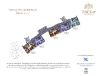 TUSCANY typical 5th floor plan Cluster 1,3,5